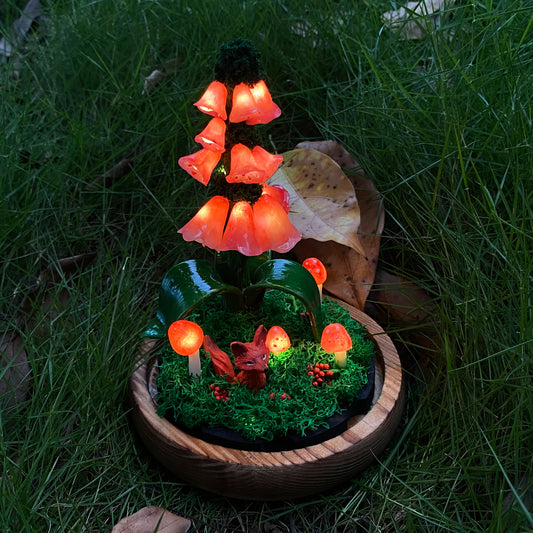 Enchanted Forest Mushroom Lamp Magic Night Light  Mushroom Home Decor Cute Gift