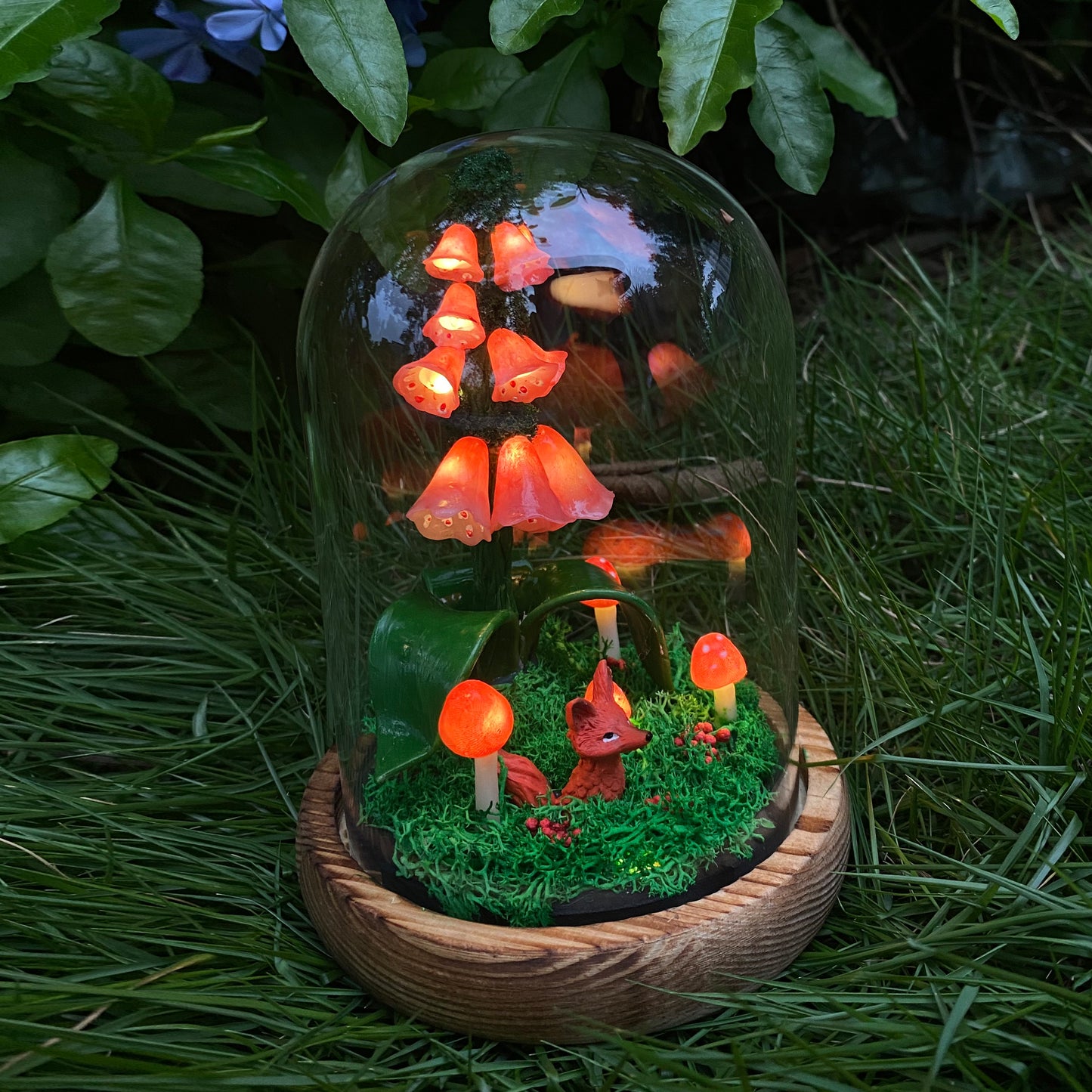 Enchanted Forest Mushroom Lamp Magic Night Light  Mushroom Home Decor Cute Gift